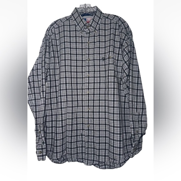 George Straight Cowboy Cut Collection Men’s Button Down Long Sleeve Shirt Sz *L - Picture 2 of 9